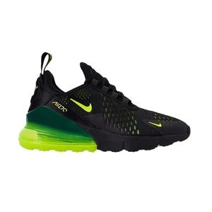 Neon Green & Black Nike Airmax 270